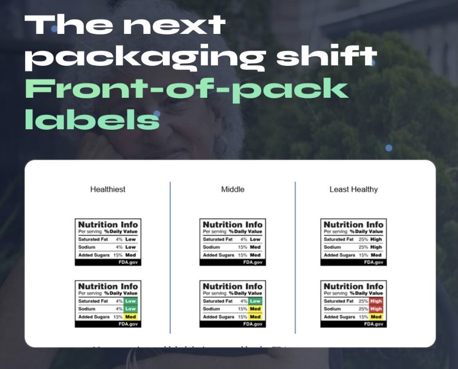 Mexico's NOM-051 front-of-pack labeling warning seals on packaged food